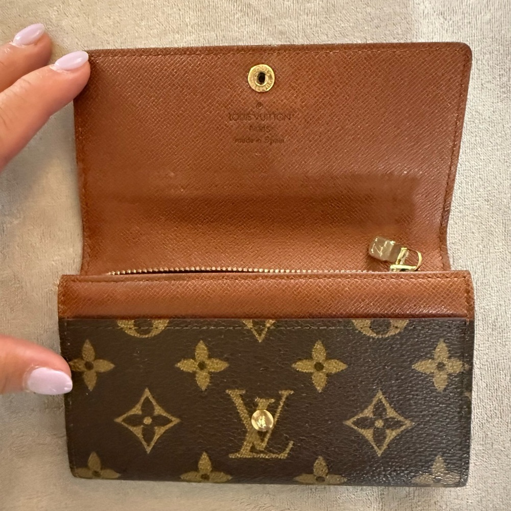 Vintage Louis Vuitton Monogram Porte Tresor Compact Wallet - Picture 3 of 5